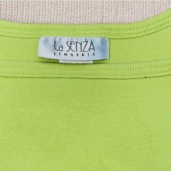 ⭐HOST PICK- La Senza Lingerie Slip Dress with slit- Bright Green - Picture 8 of 9